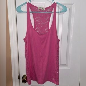 Womens Tank Top / Size Large / Lightly worn / No tears or stains / Lace back